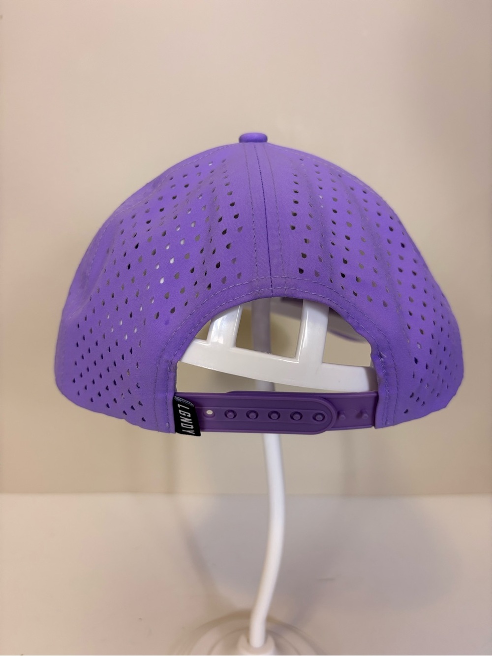 Legendary Golf Minnesota Vikings Purple Viking Logo Hat Adjustable - Picture 4 of 5